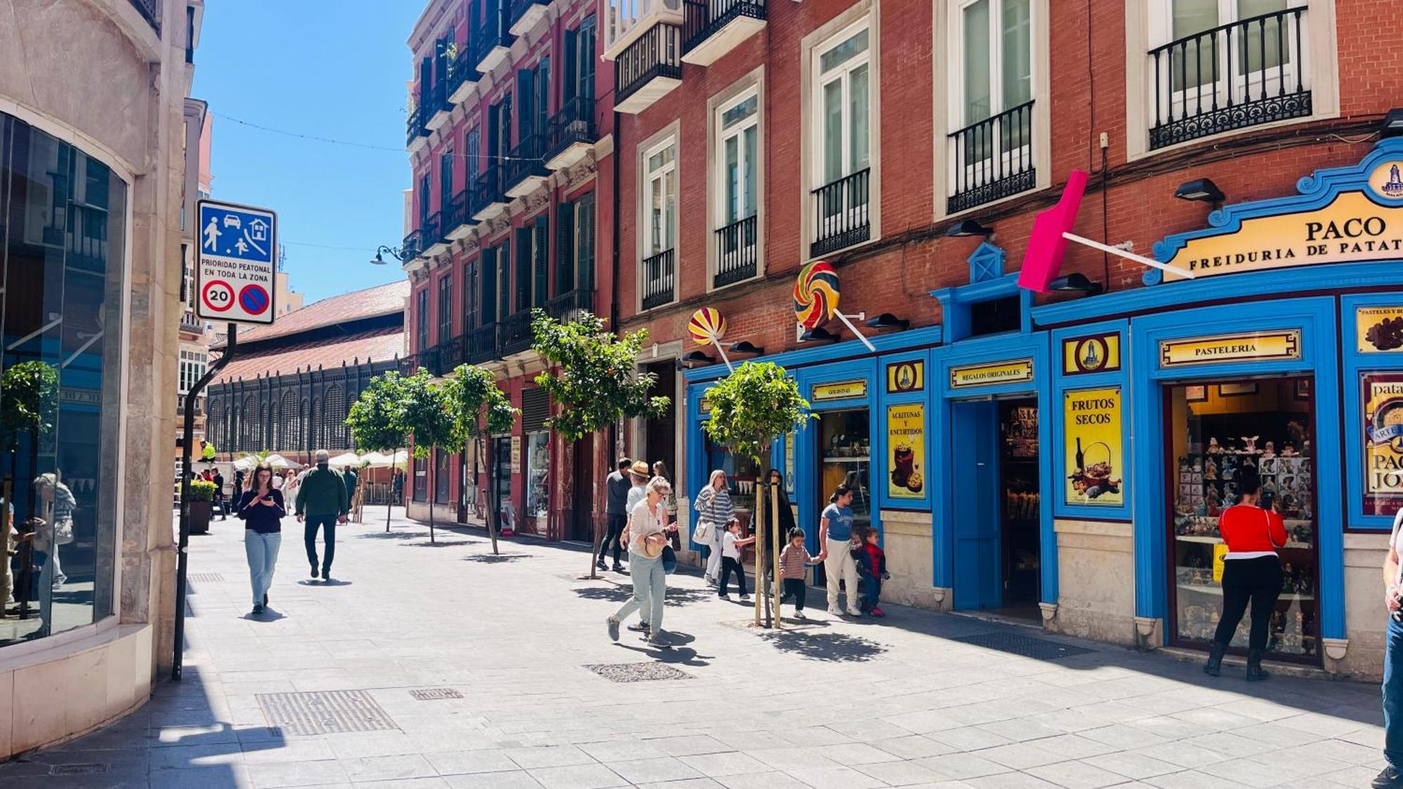 Homely Malaga Atarazanas Eksteriør bilde